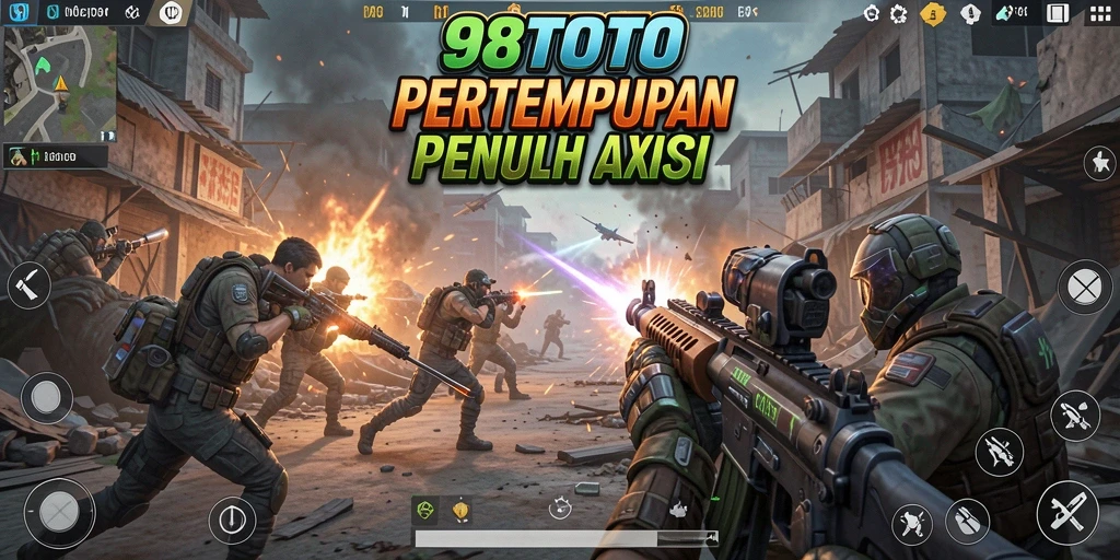 Tampilan gameplay mendebarkan di dalam 98TOTO yang intens.