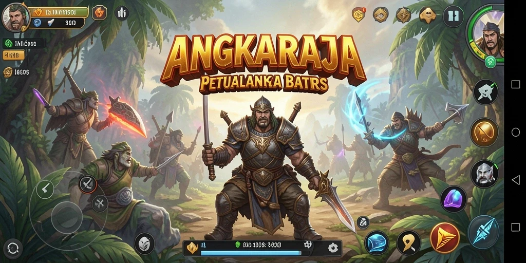 Gameplay mendebarkan di dunia petualangan yang luas.