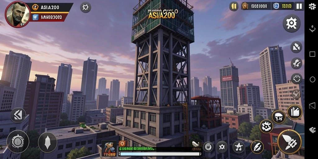 Gameplay seru ASIA200 dalam kategori Tower Defense.