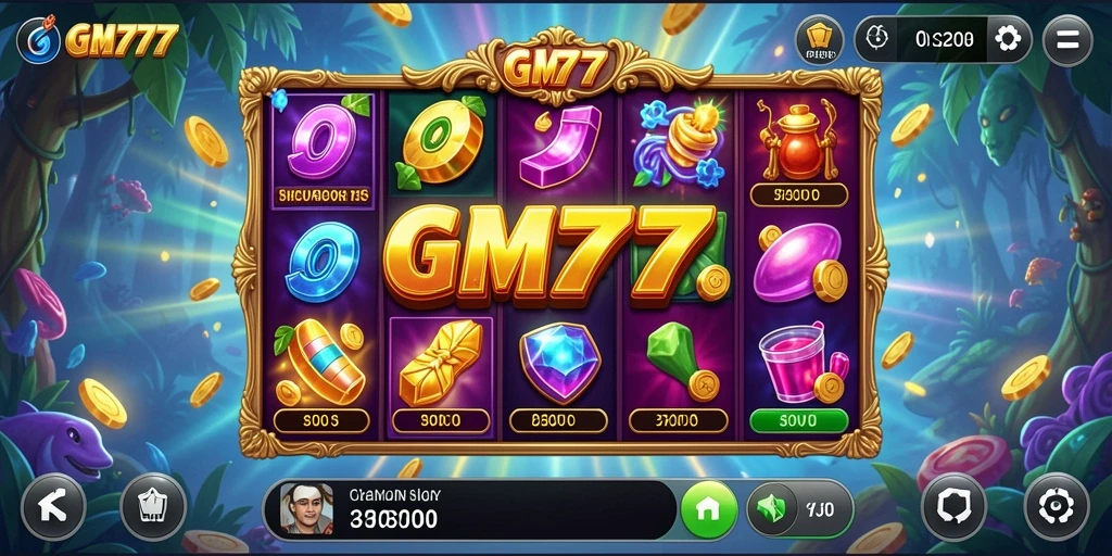Gameplay menarik dari GM777 dengan tema Slot yang beragam.
