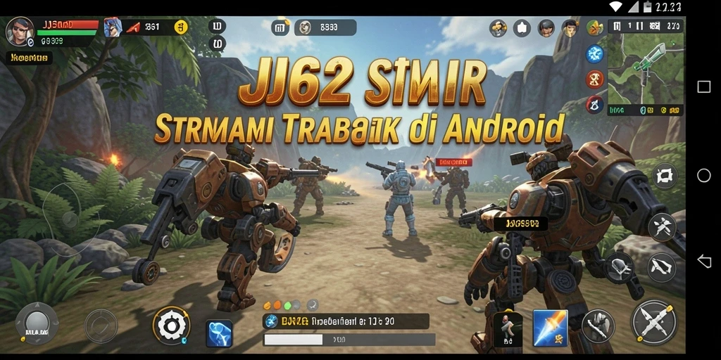 Tampilan gameplay strategis yang menarik dari JJ62.