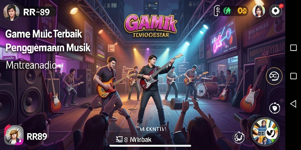 Tampilan screenshot RR89 menunjukkan gameplay yang menarik dan seru.